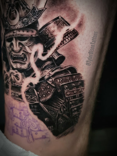 Explore tattoo ideas for last name, creative tattoo ideas in Jamison, available at Green Door Tattoo