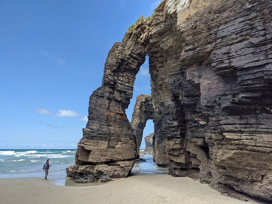 Plage des Cathédrales