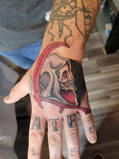 Explore inner demon tattoo ideas, creative tattoo ideas in Clarkston, available at Koby Hardy Piercing & Tattoo