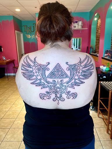 Explore ideas for spine tattoos, creative tattoo ideas in Berwick, available at Truth Custom Tattoo, Design & Gallery