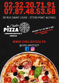 Chelia pizza à Pont-Authou carte