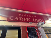 Restaurant Carpe Diem à Nice menu