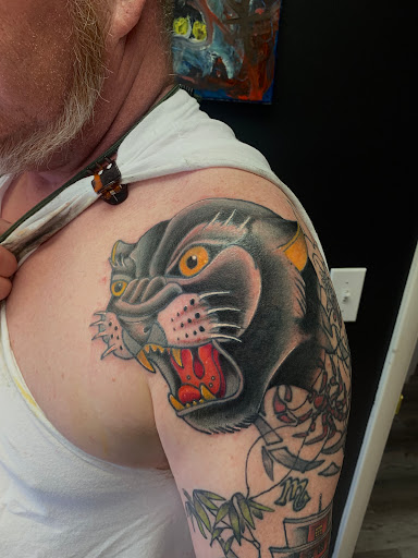 Explore inside bicep tattoo ideas, creative tattoo ideas in Clearfield, available at Image Injection Tattoo & Piercing studio