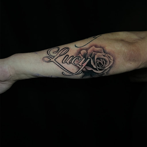 Explore gothic tattoo ideas for men, creative tattoo ideas in Chicago, available at Twisted Tattoo Studio