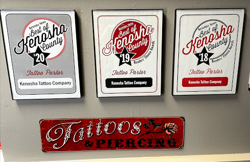 Explore black heart tattoo ideas, creative tattoo ideas in Kenosha, available at Kenosha Tattoo Company