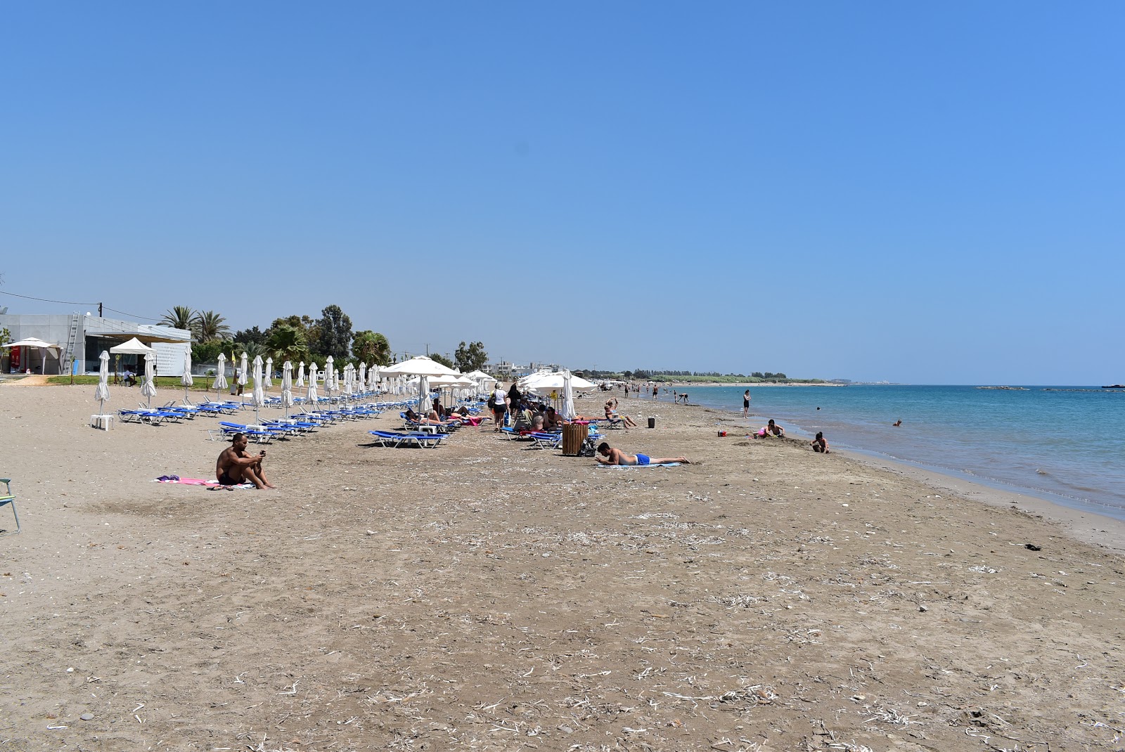 Fotografie cu Yeroskipou beach și așezarea