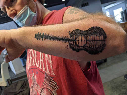 Explore dissociation tattoo ideas, creative tattoo ideas in Clear Lake, available at Studio 65 Tattoos