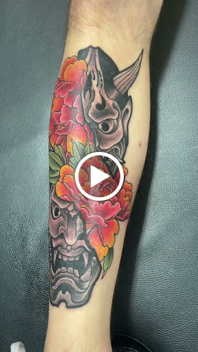 Find animal neck tattoo ideas for your next unique tattoo in Albany at Purgatory Tattoo Co.