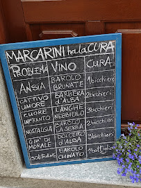 Menu du UVE - Rooms & Wine Bar à La Morra