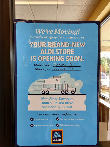 Supermarket «ALDI», reviews and photos, 2651 S Delsea Dr, Vineland, NJ 08360, USA