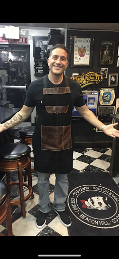 Explore draco tattoo ideas, creative tattoo ideas in Boston, available at Boston Barber & Tattoo Co.