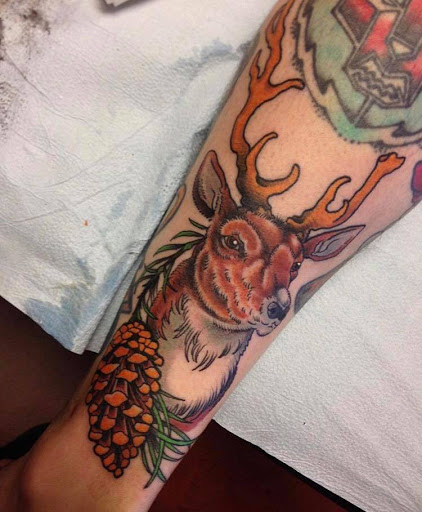 Explore powerpuff girl tattoo ideas, creative tattoo ideas in Jacksonville, available at TrueLove Tattoo