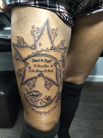 Explore calf tattoo ideas men, creative tattoo ideas in Toledo, available at Art Bound Studio