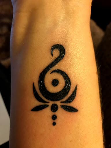 Explore skull and roses tattoo ideas, creative tattoo ideas in Wylie, available at Wylie Tattoo Parlor Alterity Collectors Union