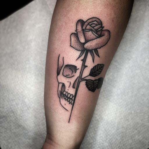 Explore torso tattoo ideas, creative tattoo ideas in Elkview, available at Andy Electric Tattoos