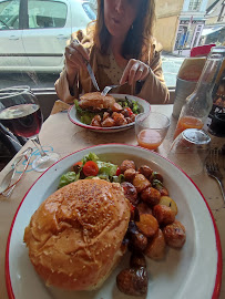 Hamburger du Restaurant français Les Fils à Maman à Caen - n°2