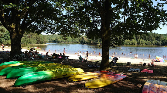 Plage du Lac de Feyt