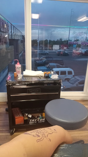 Explore coral reef tattoo ideas, creative tattoo ideas in Albuquerque, available at Albuquerque Ink tattoo College Plaza