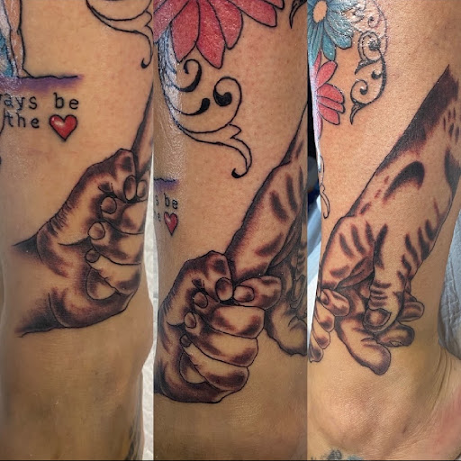 Explore sexy tattoo ideas for guys, creative tattoo ideas in Orange, available at Smokin Irons Tattoo