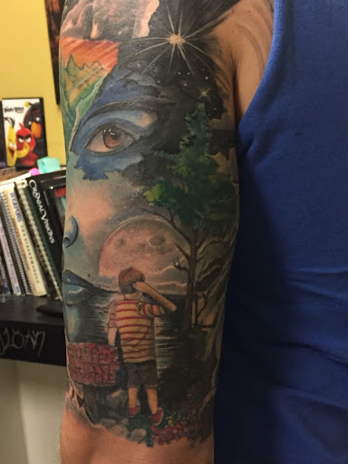 Explore calf tattoo ideas for women, creative tattoo ideas in Savannah, available at Tatlyfe Studios