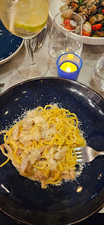 Pâtes à la carbonara du Restaurant italien Vita Ristorante à Paris - n°8