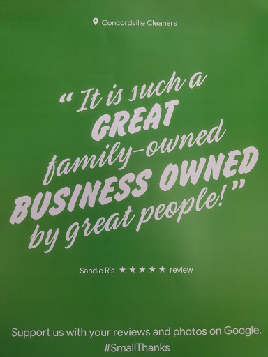 Dry Cleaner «Concordville Cleaners», reviews and photos, 301 Byers Dr Suite #1, Glen Mills, PA 19342, USA