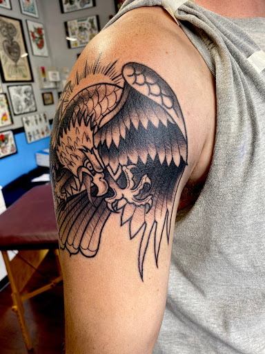 Explore simple guy tattoo ideas, creative tattoo ideas in Modesto, available at Inkwell Tattoo