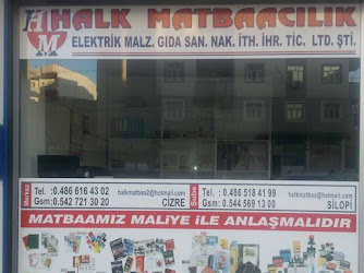 HALK MATBAACILIK CİZRE