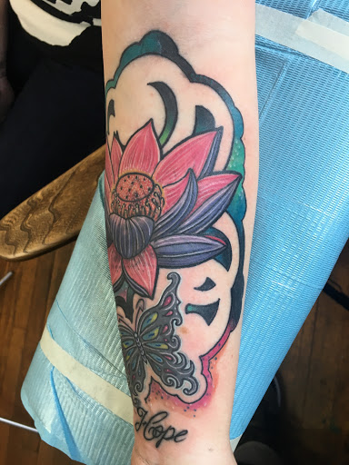 Explore scripture tattoo ideas for women, creative tattoo ideas in Milford, available at Golden Hammer Tattoo Studios