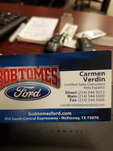 Car Dealer «Bob Tomes Ford», reviews and photos, 950 S Central Expy, McKinney, TX 75070, USA