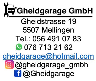 Gheidgarage GmbH - Wettingen