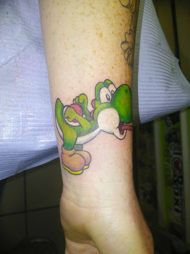 Explore trash tattoo ideas, creative tattoo ideas in Hudson, available at Inkredible Inc Tattoos