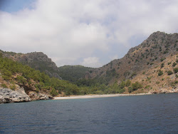 Gilindire Cave beach'in fotoğrafı küçük koy ile birlikte