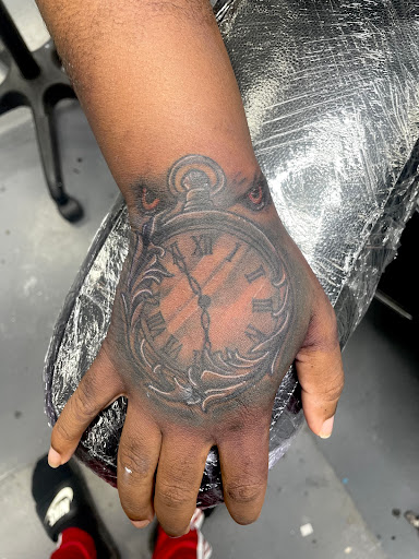 Explore shipwreck tattoo ideas, creative tattoo ideas in Meridian, available at Creative Pain Tattoo Studio