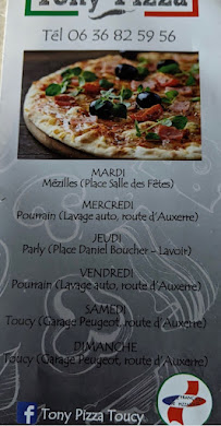 Pizza du Pizzas à emporter Tony Pizza Camion à Pourrain - n°7