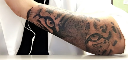 Explore warhammer tattoo ideas, creative tattoo ideas in Arlington, available at Urbans Tattoo & Piercing Studio