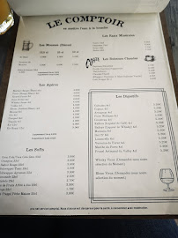 Menu / carte de BHV 2.1 restaurant et bistrot a vin à Riom