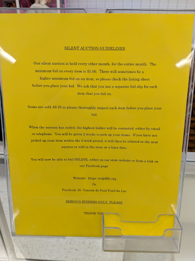 Thrift Store «St Vincent De Paul Society», reviews and photos