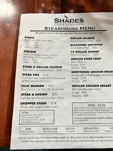 Coffee Shop «Shades Café & Steakhouse», reviews and photos, 2119 W Cumberland Ave, Middlesboro, KY 40965, USA