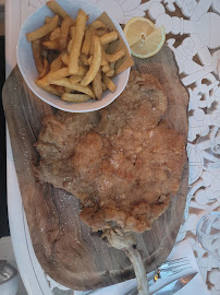 Escalope panée du Restaurant méditerranéen Le Marais - Restaurant, Bar et Plage à Hyères à Hyères - n°2