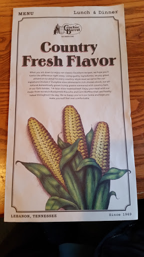 American Restaurant «Cracker Barrel Old Country Store», reviews and photos, 80 Alamo Dr, London, KY 40741, USA