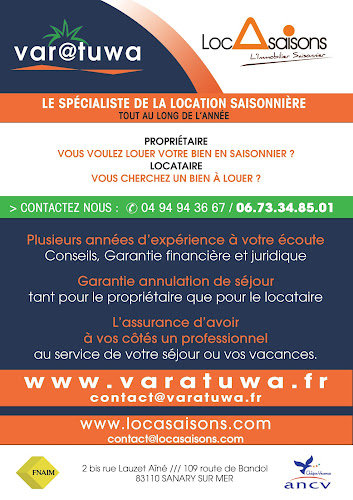 Agence de location de maisons de vacances Teisseire Bruno Sanary-sur-Mer