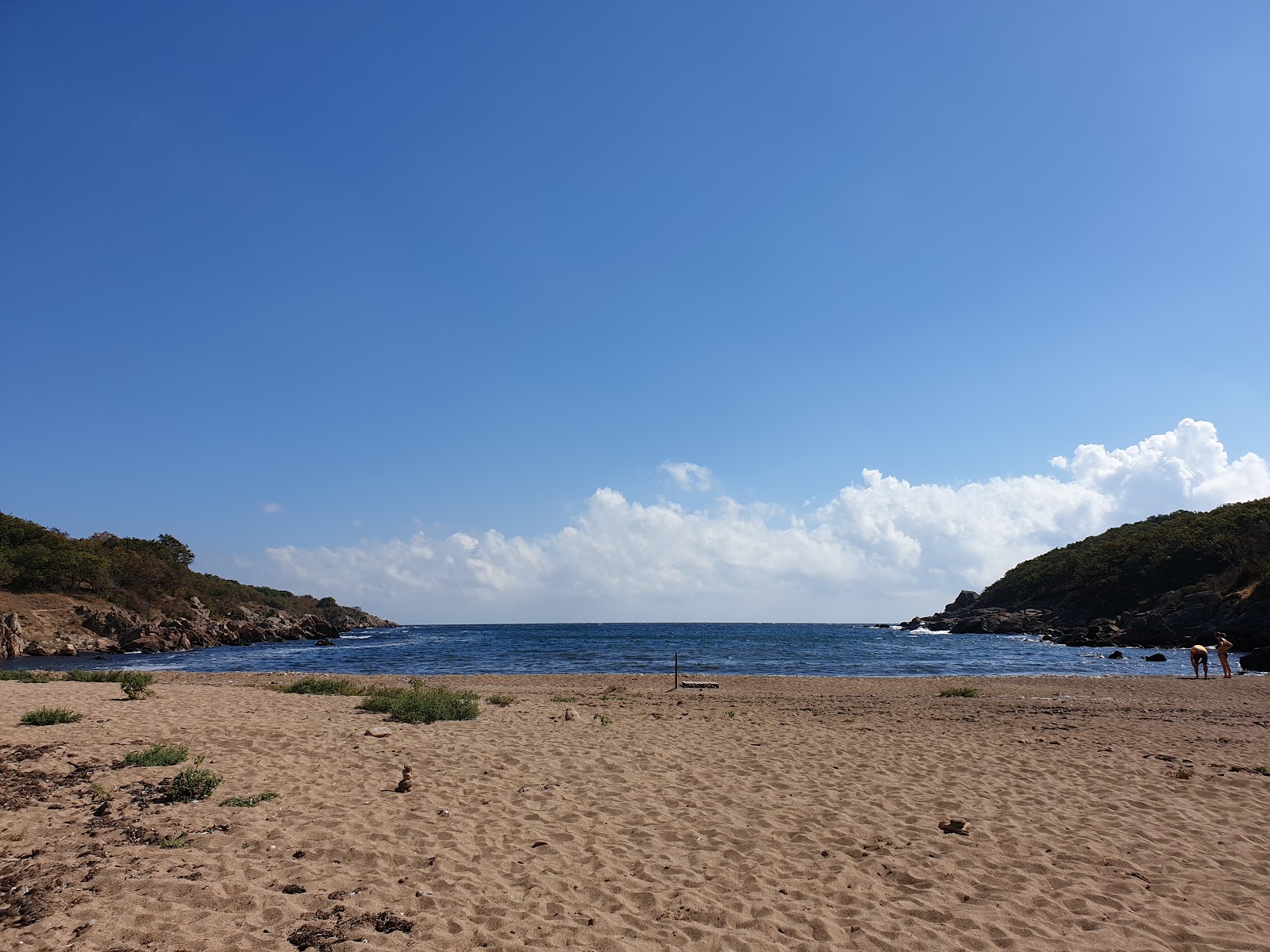 Fotografija St.Paraskeva's beach z turkizna čista voda površino