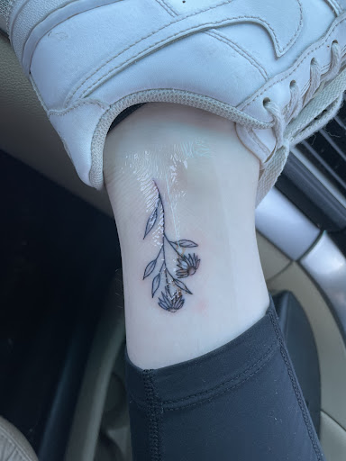 Explore 444 angel number tattoo ideas, creative tattoo ideas in Clovis, available at Ronster Tattoo Studios