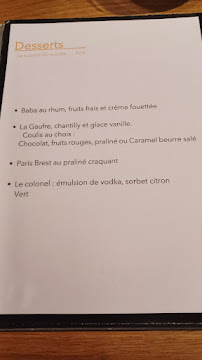 Menu du Le Genty Magre à Toulouse