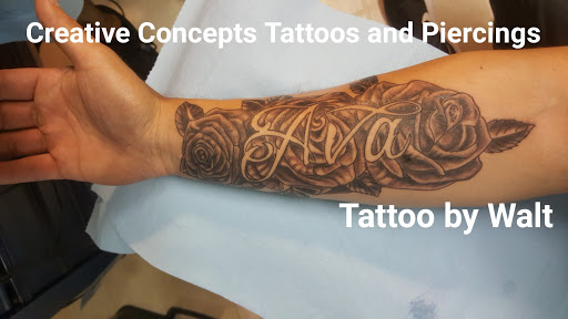 Tattoo Shop «Creative Concepts Tattoos and Piercings», reviews and photos, 105 Curtis Ave, Pasadena, TX 77502, USA