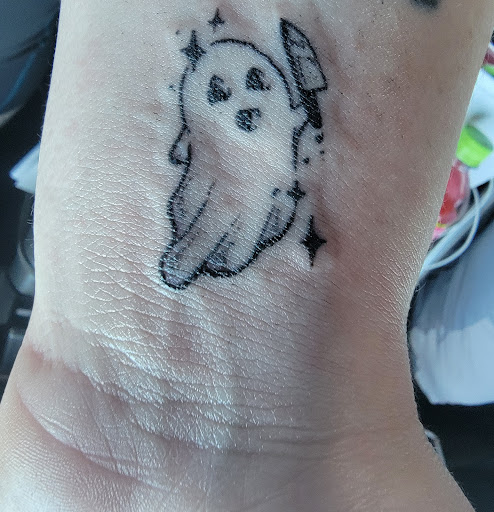 Explore lip tattoo ideas for men, creative tattoo ideas in Foley, available at Black Sheep Custom Tattoos and Piercings