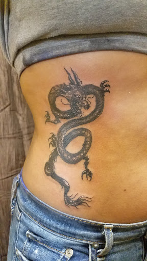 Explore left arm sleeve tattoo ideas, creative tattoo ideas in Dallas, available at Lizards Ink Tattoo and Piercing