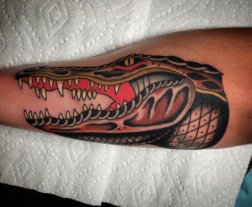 Explore spine tattoo ideas for men, creative tattoo ideas in Lompoc, available at Fortified Tattoo Co.