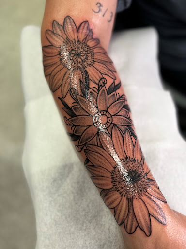 Explore neptune tattoo ideas, creative tattoo ideas in Smithville, available at Sanctioned Arts Tattoo Co.